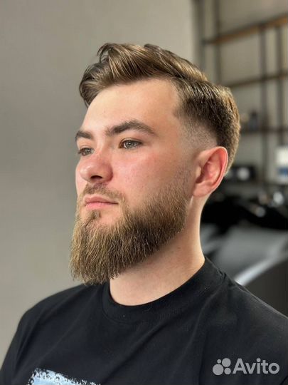 Стрижка мужская в барбер зале