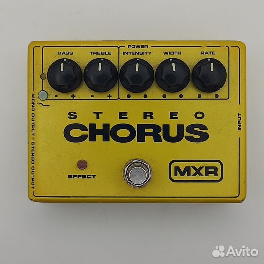 Хорус + блок питания Mxr Stereo Chorus M134