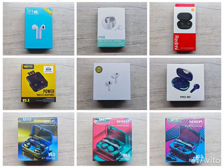 Беспроводные наушники bluetooth детские airpods