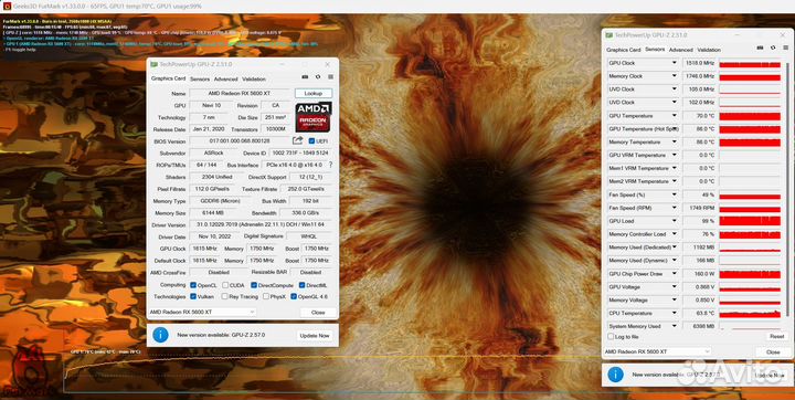 RX 5600 XT (Гарантия) Asrock Challeenger Pro OC