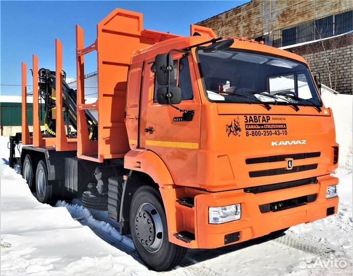 КамАЗ 65115 с КМУ, 2023