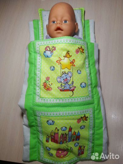 Постельное белье для кукол