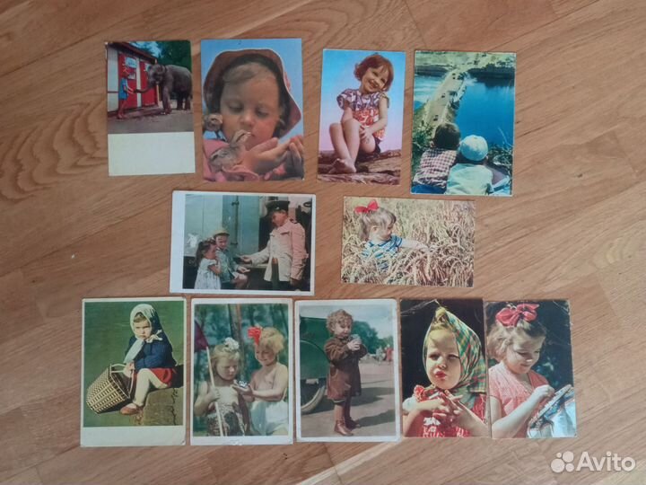 Открытки 50 60 годов СССР дети детство