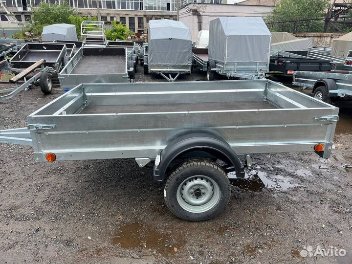 Прицеп Крепыш 2.5х1.3 м (как на фото, самосвал)