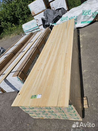 Вагонка Штиль сосна ангарская 14*138 мм. 6 метров