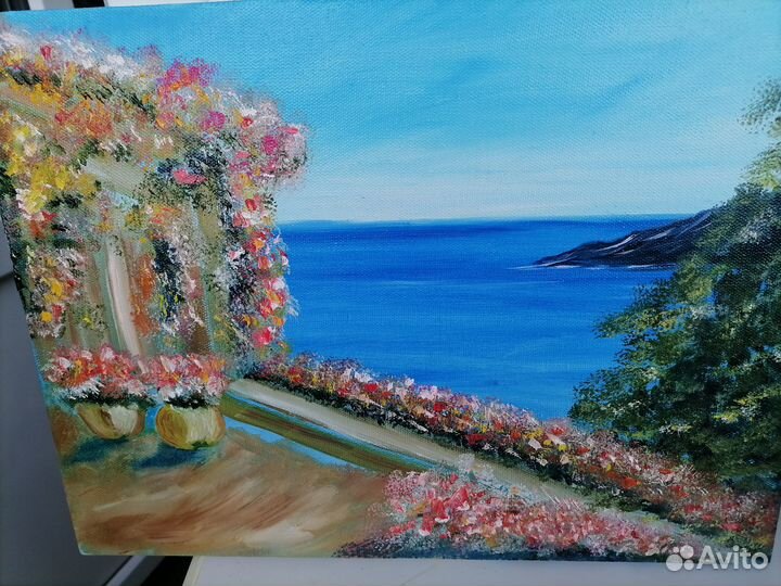 Картина 30х40 масло, на холсте