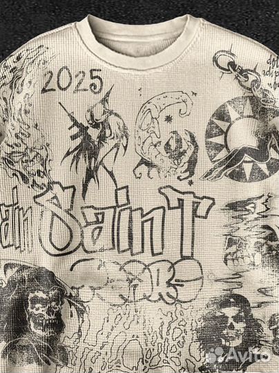 Лонгслив Vetements Russia type