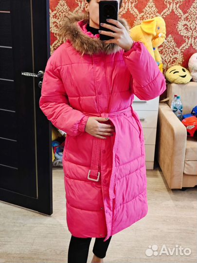 Пуховик зимний женский
