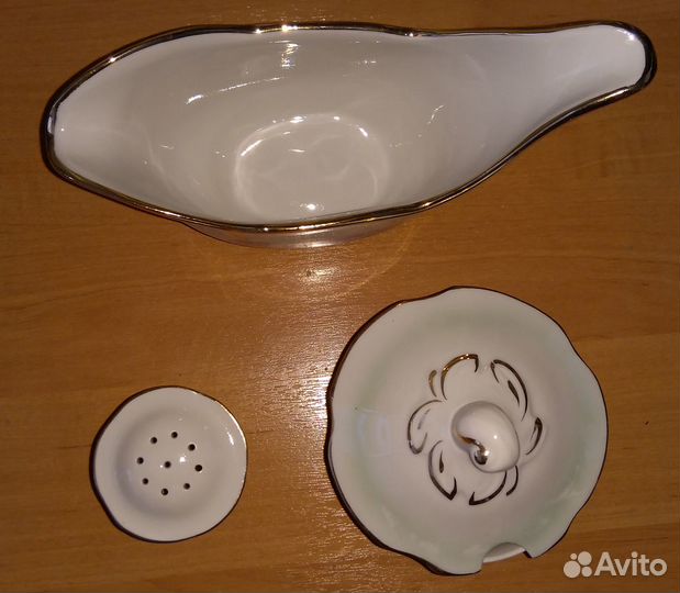 Чашки, молочник, соусница, сахарница и др. - СССР