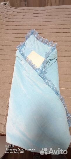 Конверт на выписку для мальчика зима