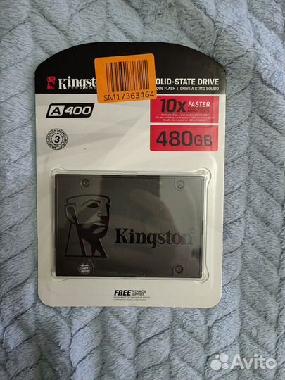 SSD накопитель Kingston A400 2.5