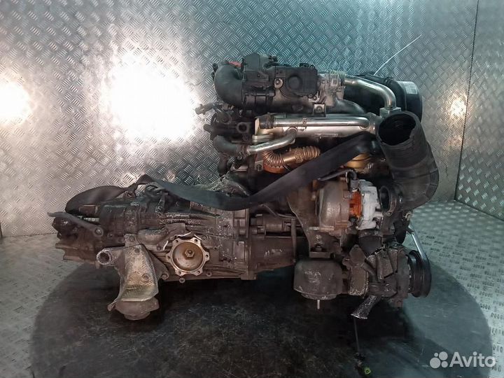 Двигатель с навесным BPZ Skoda Superb (06-08)