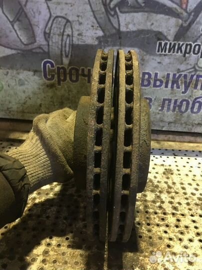 Диски тормозные передние Nissan Almera