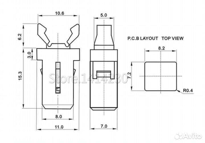Встраиваемый замок
