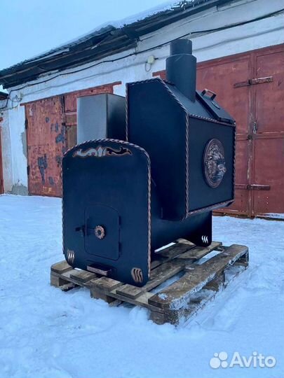 Печь для бани На три помещения
