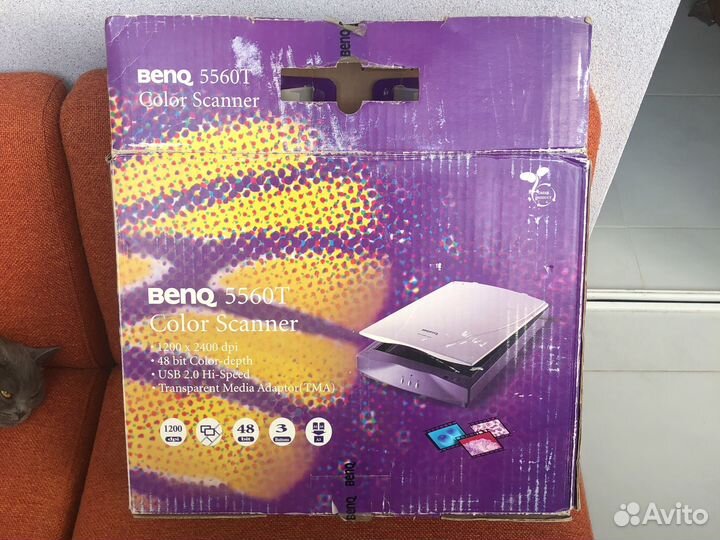 Сканер Benq 5560T