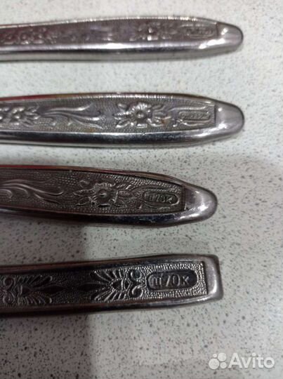 Ножи столовые СССР нержавейка6 шт в наличии