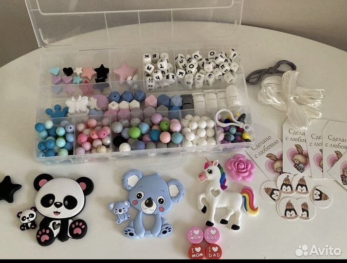 Фурнитура силиконовая для изготовления грызунков