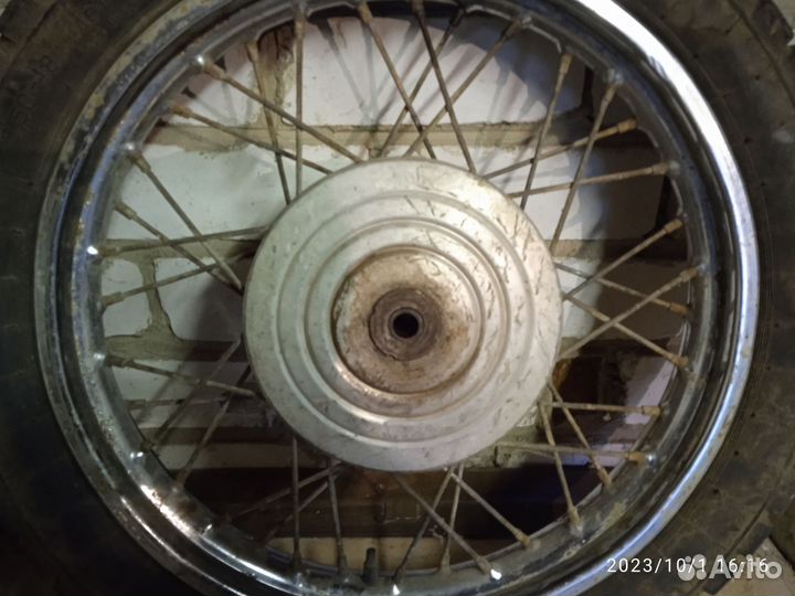 Колеса на мотоцикл иж r18 хром