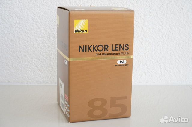 Объектив Nikon Nikkor 85mm f/1.4G AF-S объявление продам