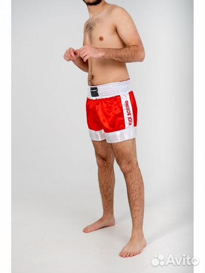 Шорты для кикбоксинга Красные