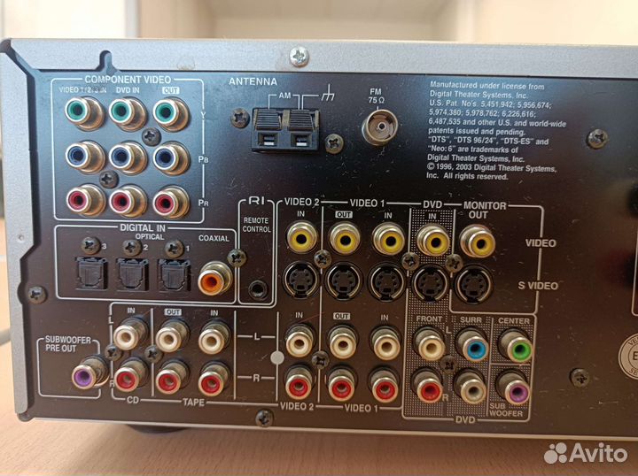 Av ресивер onkyo TX-SR502E бу