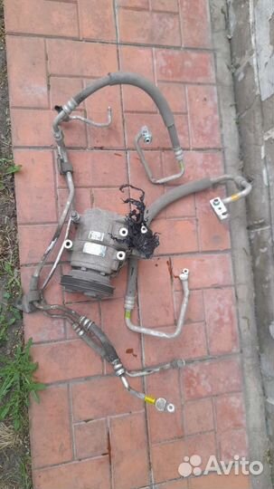 Hyundai getz трубки кондиционера