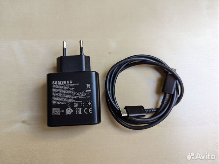 Оригинальное зарядное устройство Samsung 45w