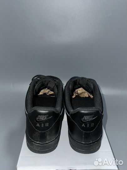 Кроссовки Nike Air Force 1 Low Black оригинал