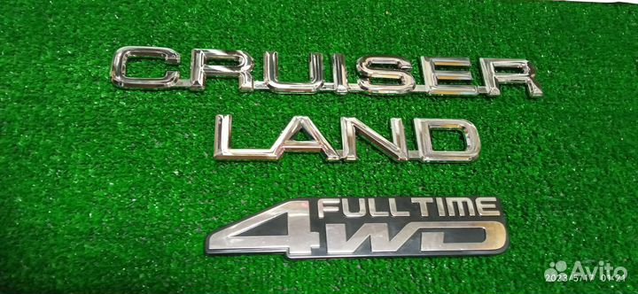 Land Cruiser 60/70/80/100/200/300 буквы на капот