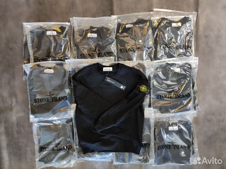 Свитшот stone island размер S оптом