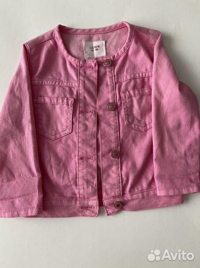 Джинсовая куртка для девочки