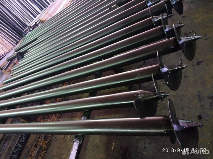 Сваи винтовые