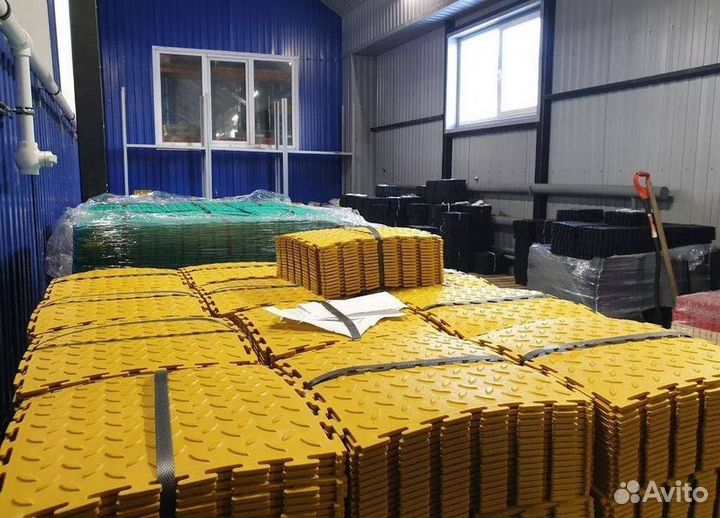 Модульная плитка пвх в фитнес зал