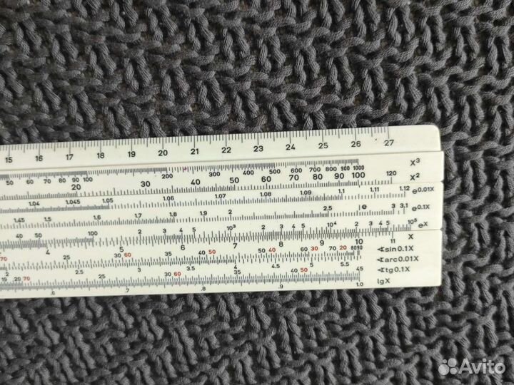 Линейка логарифмическая СССР