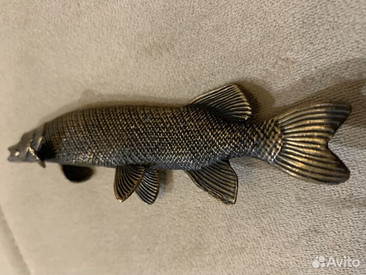 Статуэтка бронзовая Щука