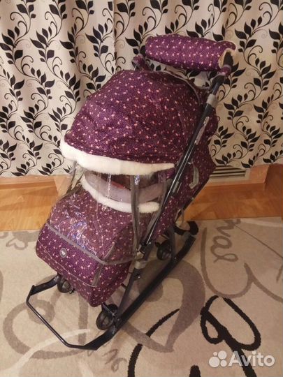 Коляска санки