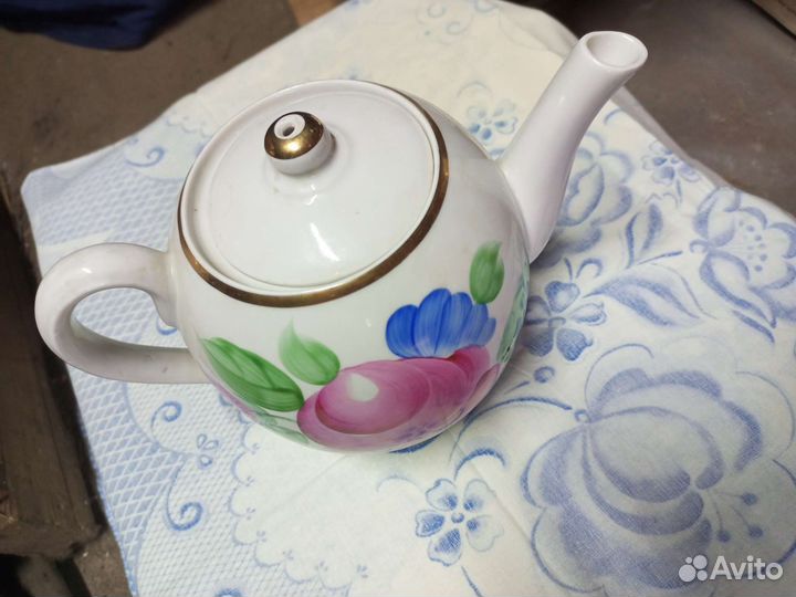 Чайник заварочный фарфоровый СССР