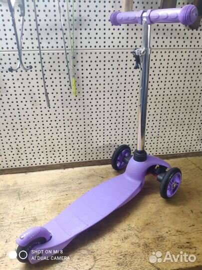 Самокат детский трехколесный бу