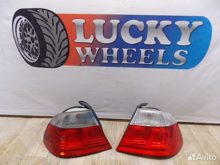 BMW 3 E46 coupe, задние фонари