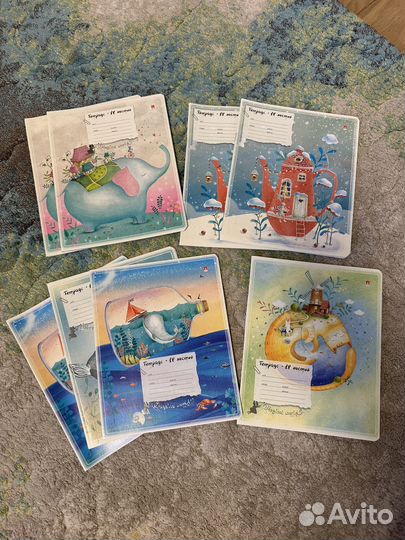 Новые тетради клетка и линейка