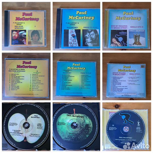 Ч.2: CD-The Beatles,McCartney,Harrison,Lennon