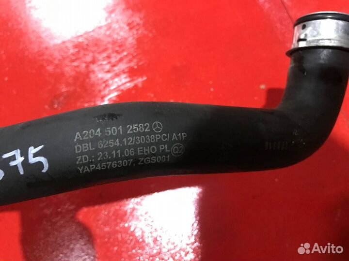 Патрубок радиатора Mercedes-Benz E-Class w212