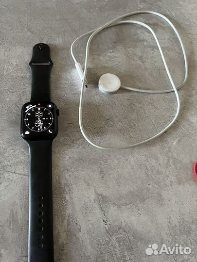 Часы apple watch 7 45 mm nike