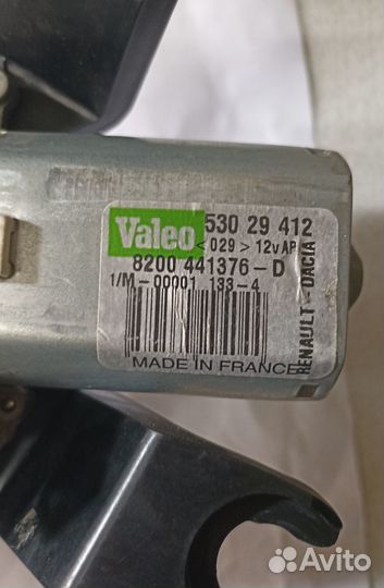 Мотор стеклоочистителя задний Largus