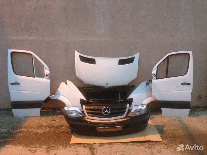 Морда Мерседес Спринтер Европа 2018 год