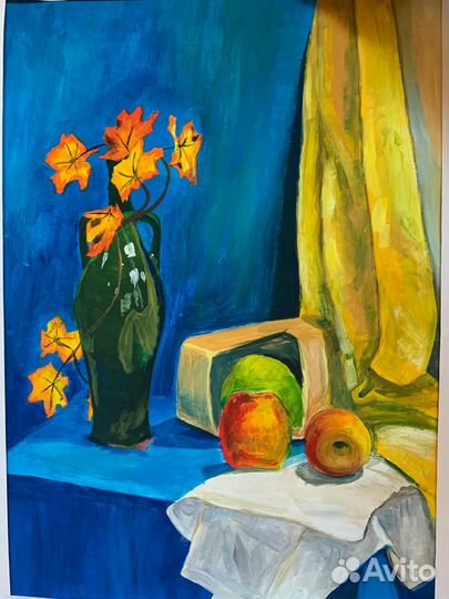 Рботы гуашью