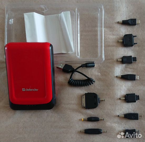 Внешний аккумулятор Defender 10400 mAh