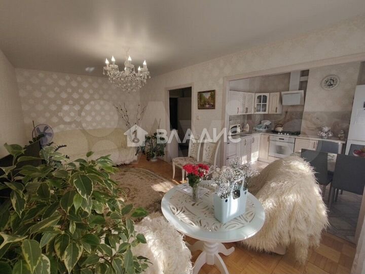 4-к. квартира, 75,1 м², 1/10 эт.