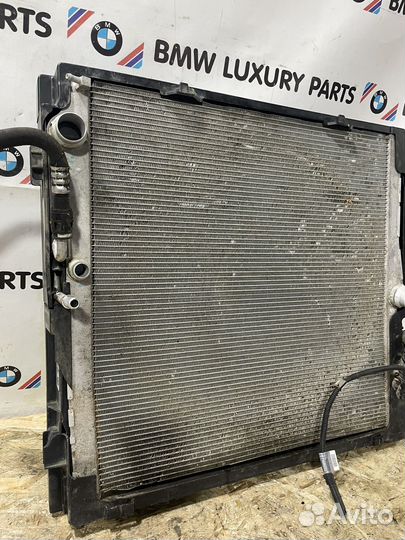 Кассета радиаторов бмв х5 N63 S63